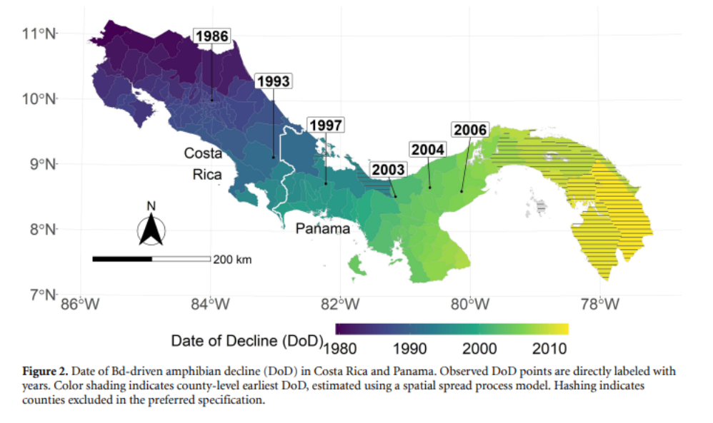 Amphibian Decline Map
